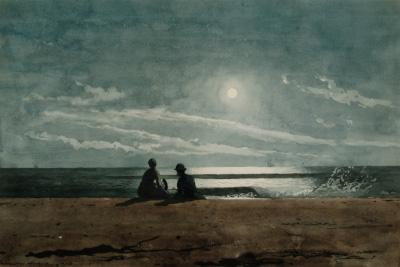 Moonlight Winslow Homer